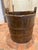 Primitive Wooden Well Bucket with Hand-Forged Central-Loop Iron Handle Description: Up for sale is a beautiful, primitive...