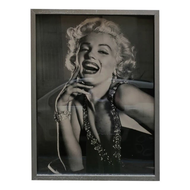 Poster of Marilyn Monroe by Emilio Modric, Italy, 1980s For Sale