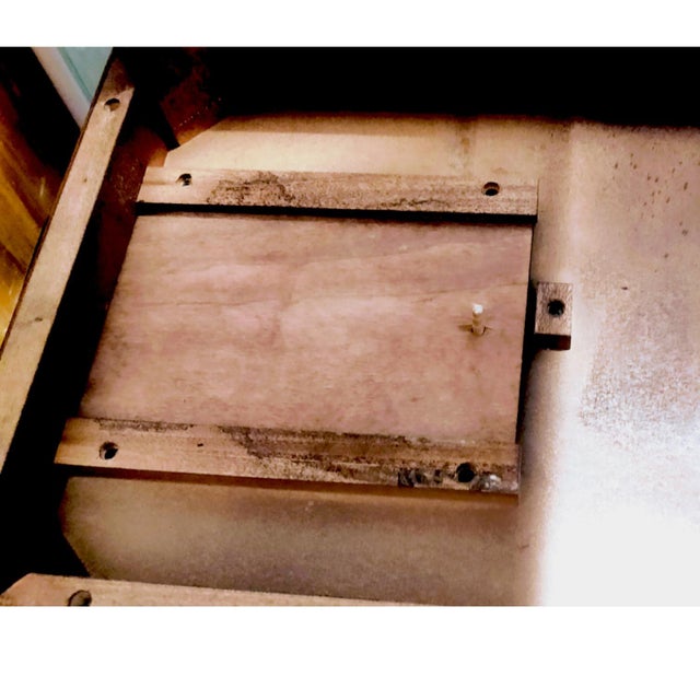 1987 Altavista Lane Chippendale Style Mahogany Note/DrinksTable Pullout Tray For Sale - Image 10 of 11