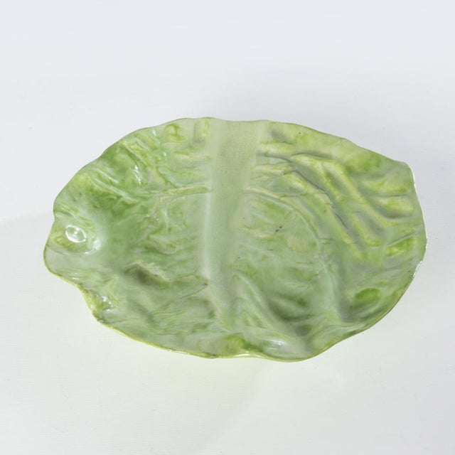 Antique Lettuce Ware Dishes - 8 pcs For Sale - Image 9 of 18