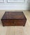 Theodore Alexander Diamond-Matched Walnut Veneer and Solid Walnut Jewelry Box, Valet Box or Document Chest With Keys For Sale - Image 9 of 12