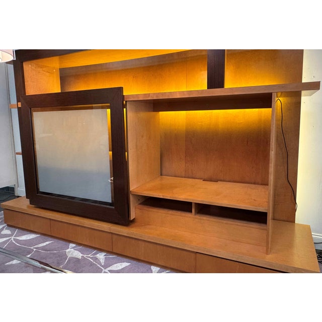 Modern Roche Bobois Custom Wall Unit For Sale - Image 3 of 6