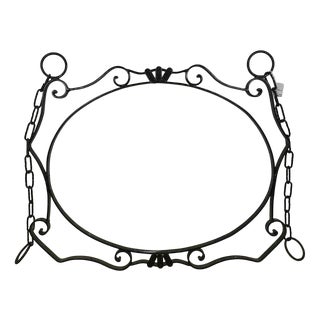 Vintage Metal Wall Sign Holder For Sale