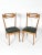 1950s Italian Dining Chairs With Sculptural Backs in the Style of Pirelli Sapsa - Set of 5 For Sale - Image 11 of 15