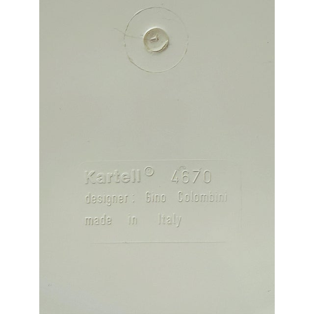 Model 4670 Wastebasket by Gino Colombini for Kartell, 1960s, in Very Good conditions. Designed 1960 to 1969 This piece has...
