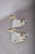 Art Deco French Mirrored Glass and Brass Wall Sconces, 1940s, Set of 2 For Sale - Image 14 of 17