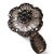 Discover the perfect blend of elegance and style with this 14K White Gold Diamond Floral Ring. The design features...