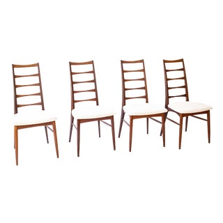 Lis Chairs by Niels Koefoed for Hornslet Møbelfabrik, 1960s, Set of 4 For Sale