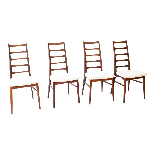 Lis Chairs by Niels Koefoed for Hornslet Møbelfabrik, 1960s, Set of 4 For Sale