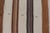 Large Vintage Turkish Kilim With Vertical Stripes in Tan, Taupe, Cream and Brown For Sale - Image 13 of 13