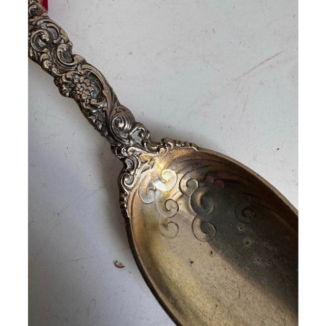 Gorham Versailles Sterling Silver Dessert/Oval Soup Spoon ~ No Monogram For Sale In Charleston - Image 6 of 10