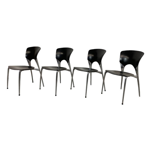 Silla Dining Chairs by Joseph Llusca for Driade, 1995, Set of 4 For Sale