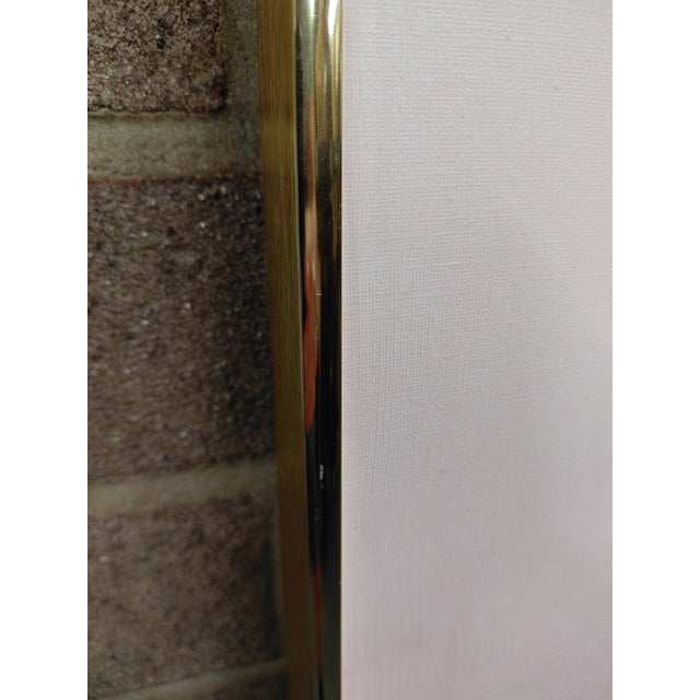 Metal Framed Painting of Ray Young's Woman With Clarinet For Sale - Image 7 of 8