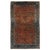 Antique Persian Sarouk Carpet, Handmade Oriental Rug, Navy, Rust, Lt Blue, Ivory For Sale - Image 18 of 18