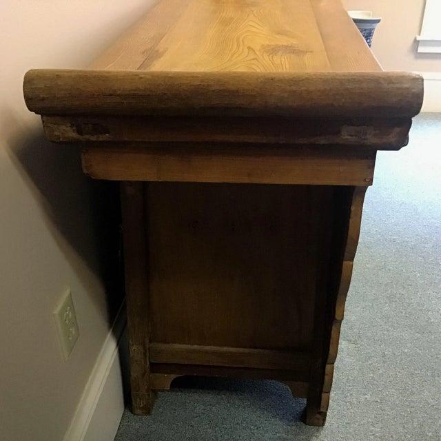 1900 - 1909 Antique Chinese Altar Cabinet For Sale - Image 5 of 12