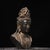 Metal Vintage Gilt Bronze Bodhisattva Head Bust / Guanyin Statue For Sale - Image 7 of 9