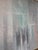 Lee Reynolds Signed Large Abstract Contemporary Painting, Framed, Lilac, Gray For Sale - Image 4 of 17