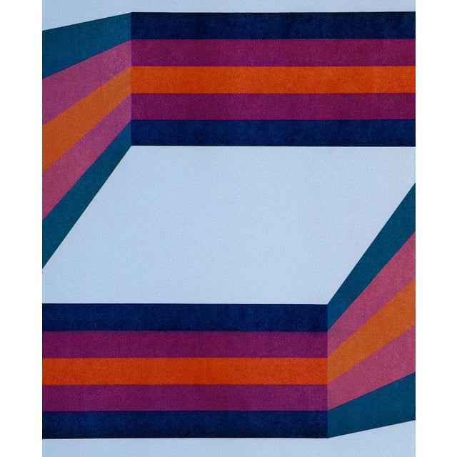 Perspective II - Original Lithograph by Renato Livi - 1971 1971 For Sale - Image 3 of 4