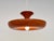 Mid-Century Modern Danish Orange Pendant Light, 1970s For Sale - Image 4 of 10