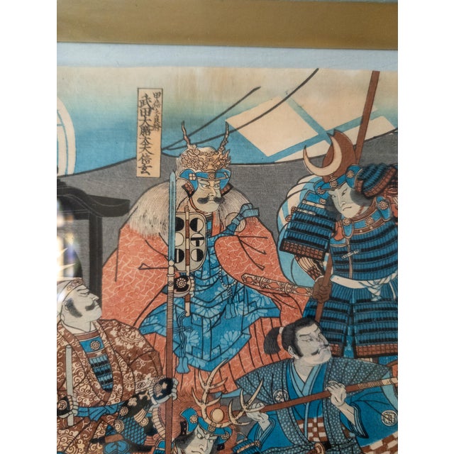 19th Century Japanese Ukiyo-E Woodblock Print by Utagawa Kuniyoshi For Sale - Image 11 of 12