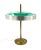 1960s Oscar Torlasco Brass and Glass Table / Desk Lamp Produced by Lumi For Sale - Image 6 of 13