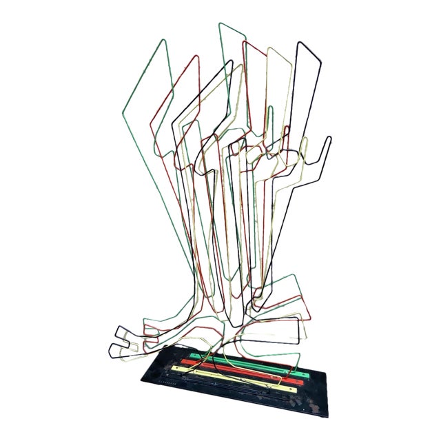 Medaglini, Sculpture A16 Projection and Vibration, 1975, Iron For Sale