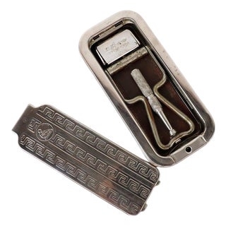 Vintage English Rolls Razor Safety Blade Sharpener For Sale