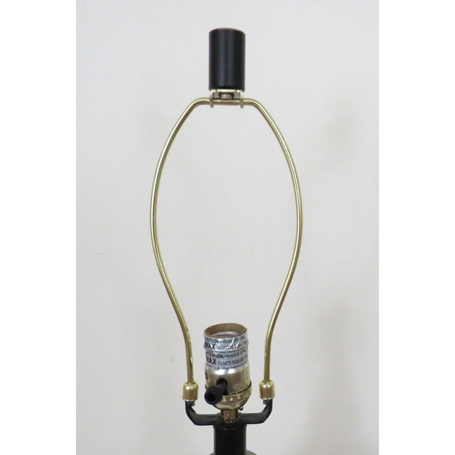 Early 21st Century One of 2 Nautical Macrame Table Lamps For Sale - Image 5 of 6