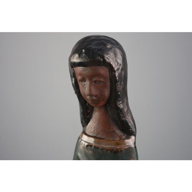 Mid‑Century Ceramic Sculpture by Perignem, Belgium, 1960s For Sale - Image 13 of 15