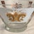 Glass Fleur De Lis Chip and Dip Bowls With Metal Hanger - Set of 3 by Anchor Hocking For Sale - Image 7 of 12