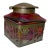 Antique Carl Stolzle Austrian Art Nouveau Red Glass Bronze Writing Inkwell Jar For Sale