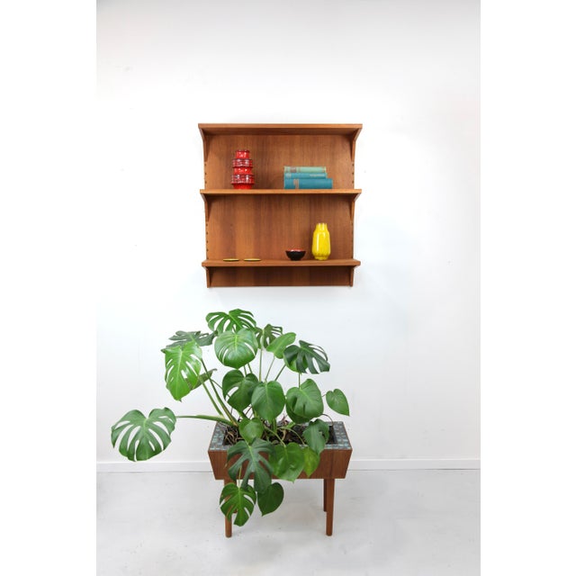 Wall Shelf in Teak by Poul Cadovius for Cado, 1960s, Set of 4 For Sale - Image 12 of 13