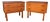 Pair of Scandinavian Mid-Century Modern Nightstands with Two Drawers, 1960s For Sale