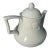 Mid-20th-Century English Pottery Teapot With Embossed Grape Motif For Sale - Image 4 of 16