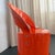 Metal 1960s Orange Fiberglass Chair by Nanna Ditzel for Domus Danica For Sale - Image 7 of 8