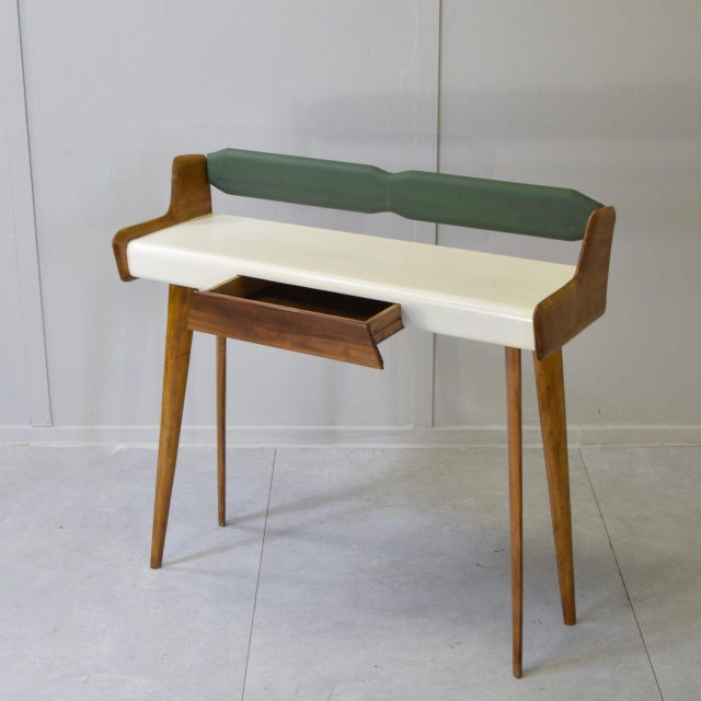 Wood Walnut Console Table by Carlo De Carli, 1950s For Sale - Image 7 of 10