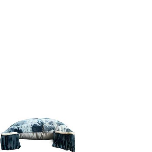 Contemporary Clouds Cushion by Sohil Design For Sale - Image 3 of 6