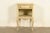 French Provincial Drexel French Provincial Louis XV Cream Lacquered and Gold Gilt Nightstand, Circa 1950s For Sale - Image 3 of 15