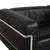 LC 3 Armchairs in Black Leather by Le Corbusier for Cassina, Set of 2 For Sale - Image 6 of 16