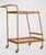 Elevate your entertaining space with the Arteriors Sanders Bar Cart, a stunning statement piece - a sophisticated design...