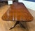 Traditional Multi-Banded Double Pedestal Mahogany Dining Table by Leighton Hall - Showroom Sample For Sale - Image 13 of 18