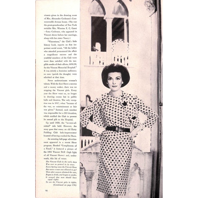 Mid 20th Century Town & Country Magazine Boston Metropolis W/ Manners by Lucious Beebe April 1962 For Sale - Image 5 of 12
