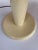 1980s Enamel Ivory Table Lamp With Original Pleated Shade - A Pair For Sale In Chicago - Image 6 of 9