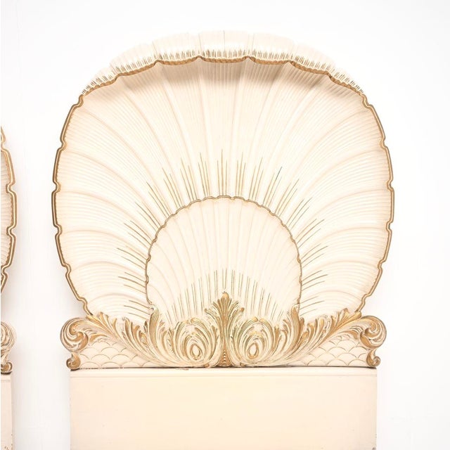 Vintage Venetian Grotto Style Headboards from Hille, 1930, Set of 2 For Sale - Image 4 of 11