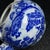 Ceramic Vintage Chinese Blue and White Porcelain Teapot With Overhead Handle and Mountain Landscape For Sale - Image 7 of 9