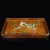 This is a finely crafted vintage Chinese wooden tray, made from rosewood (Huali wood) and decorated with mother-of-pearl...