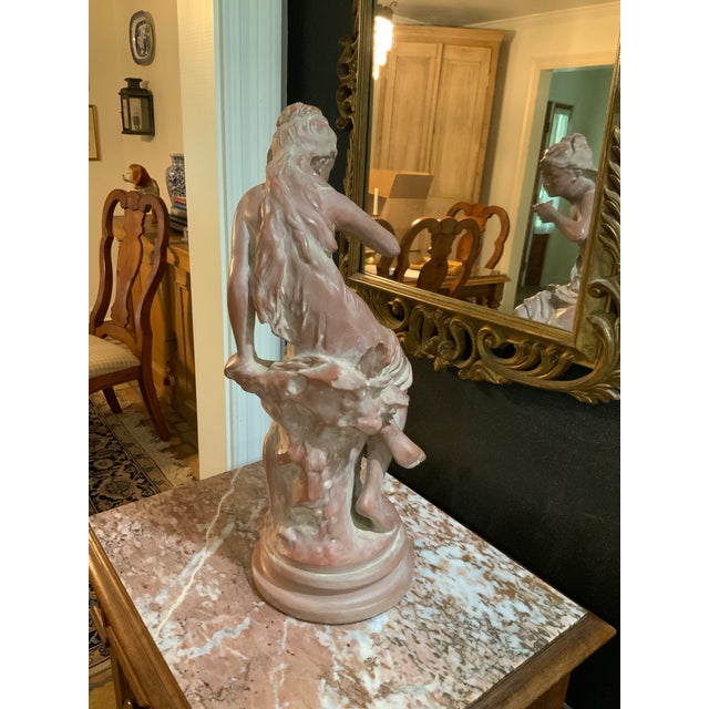 Sculpture Materials Reproduction of Mathurin Moreau’s “La Source” – French Academic Classical Sculpture Great for Neoclassical, English & Grand Tour Decor. See Pics! For Sale - Image 7 of 12