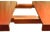 Thomasville Mahogany Table Double Pedestal With Leaf & Custom Pads For Sale - Image 9 of 10