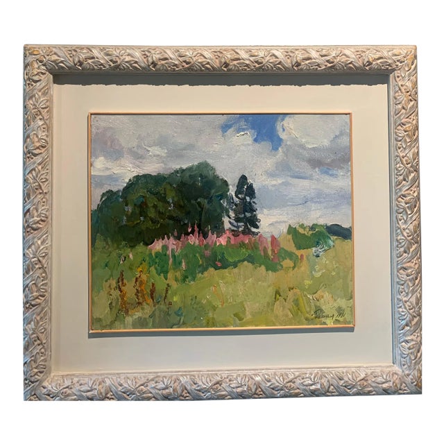 Leonid Vaichlia, Ivan Chai, Oil on Canvas, 1981 For Sale