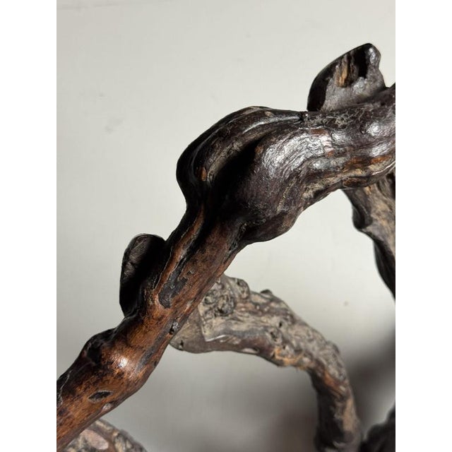 Rustic Magazine Rack in Terracotta Color For Sale - Image 4 of 12